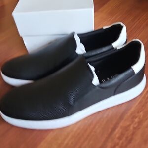 Calvin Klein Fortun Tumbled Smooth Slip-on Sneakers Men's 12 New With Box